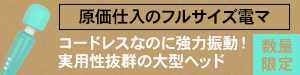 原価仕入のフルサイズ電マ（数量限定）