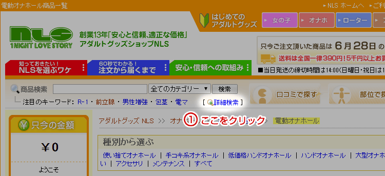 詳細検索リンク説明イメージ